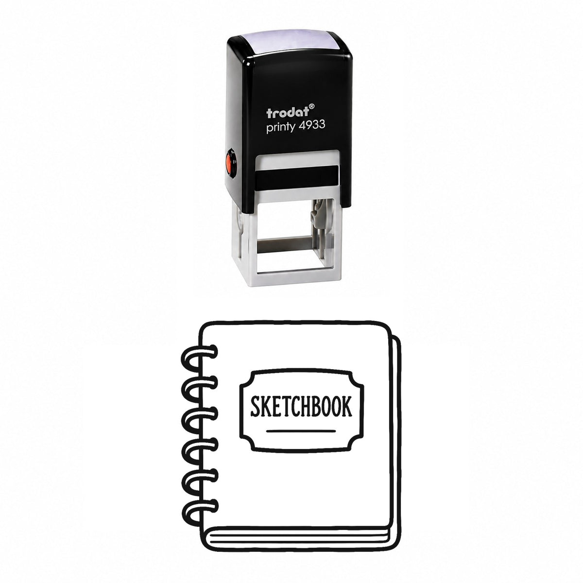 Sketchbook Self-Inking Stamp