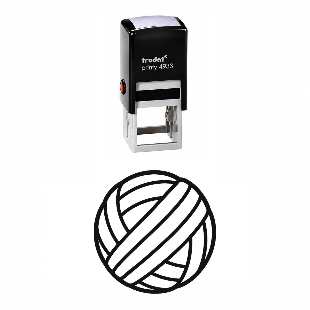 Yarn Ball Self-Inking Stamp