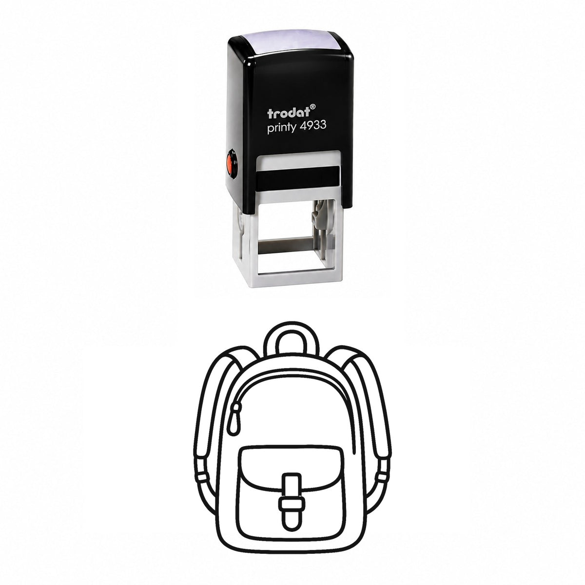 Backpack Self-Inking Stamp