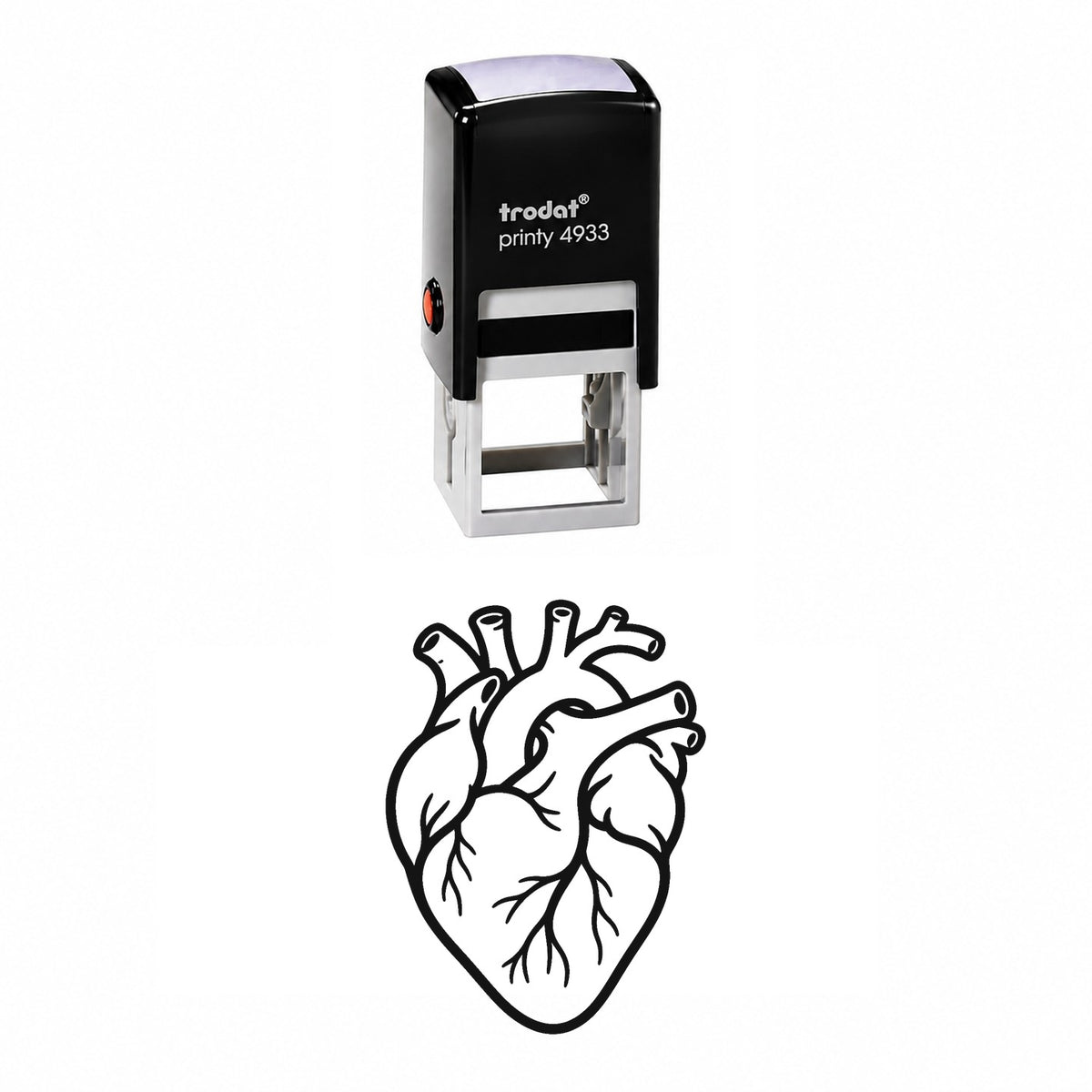 Heart Self-Inking Stamp