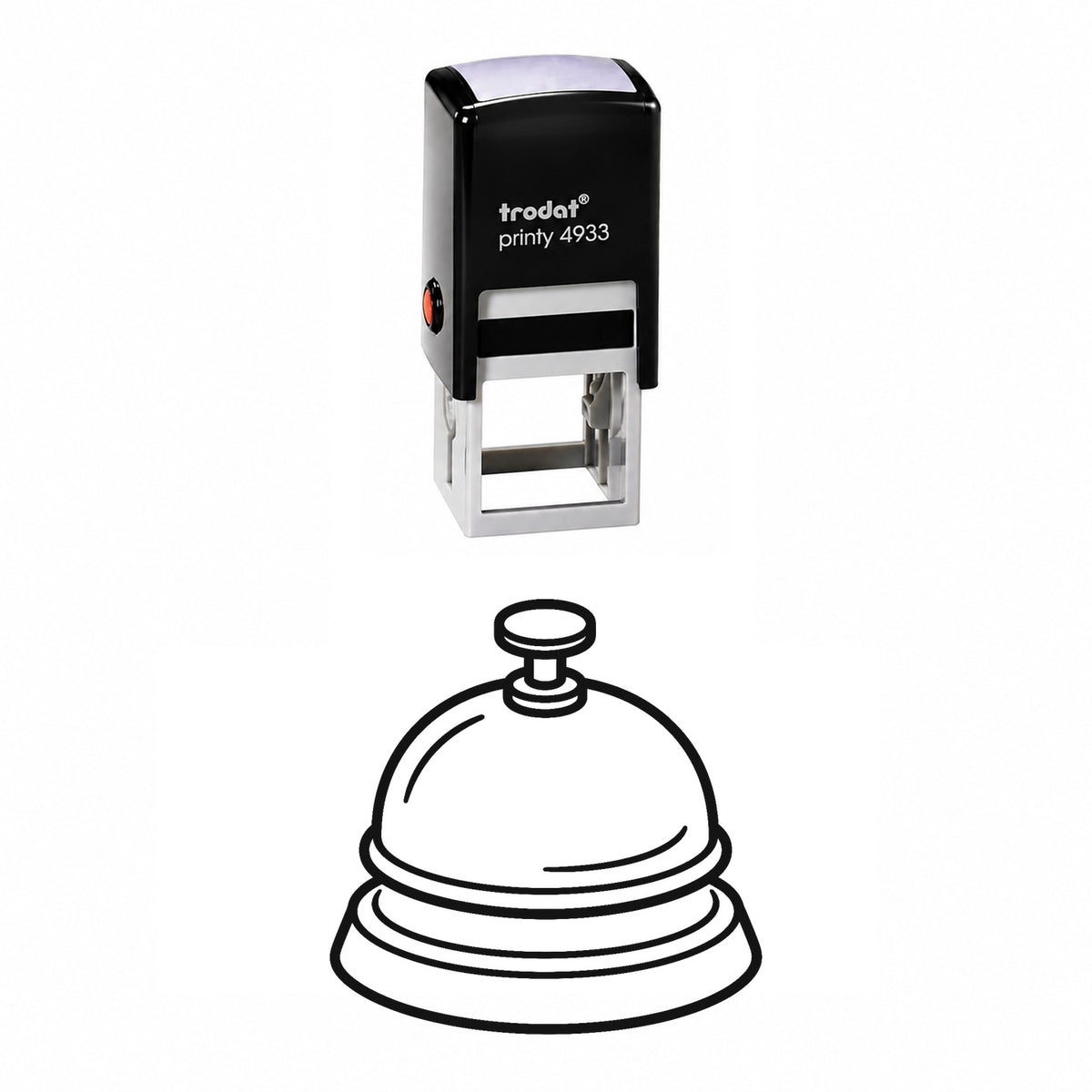 Desk Bell Self-Inking Stamp
