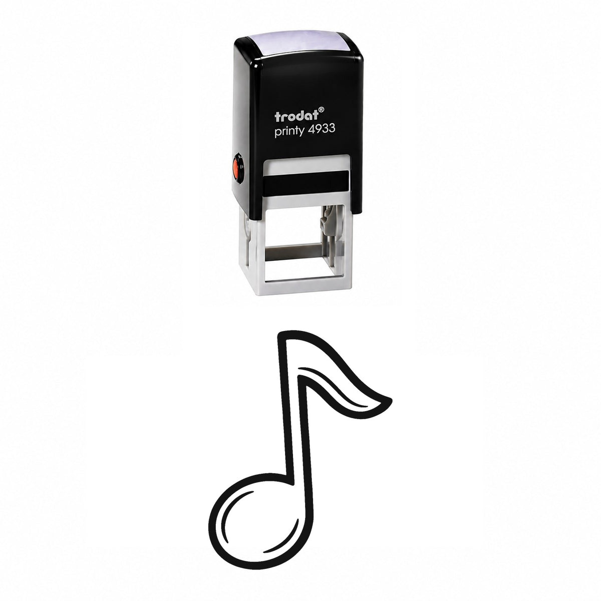 Music Note Self-Inking Stamp