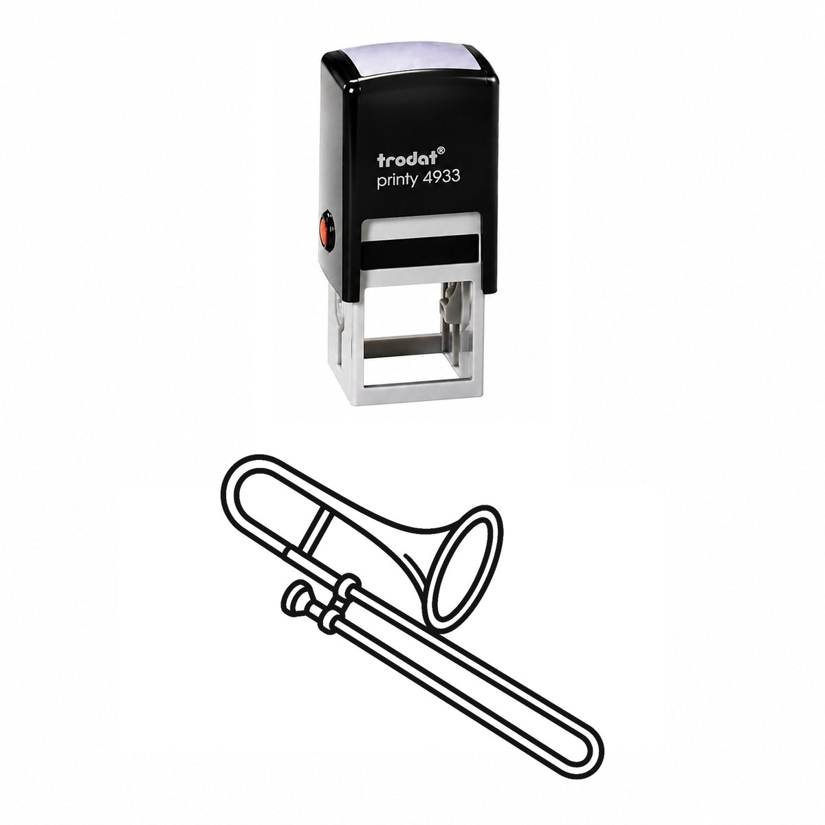 Trombone Self-Inking Stamp