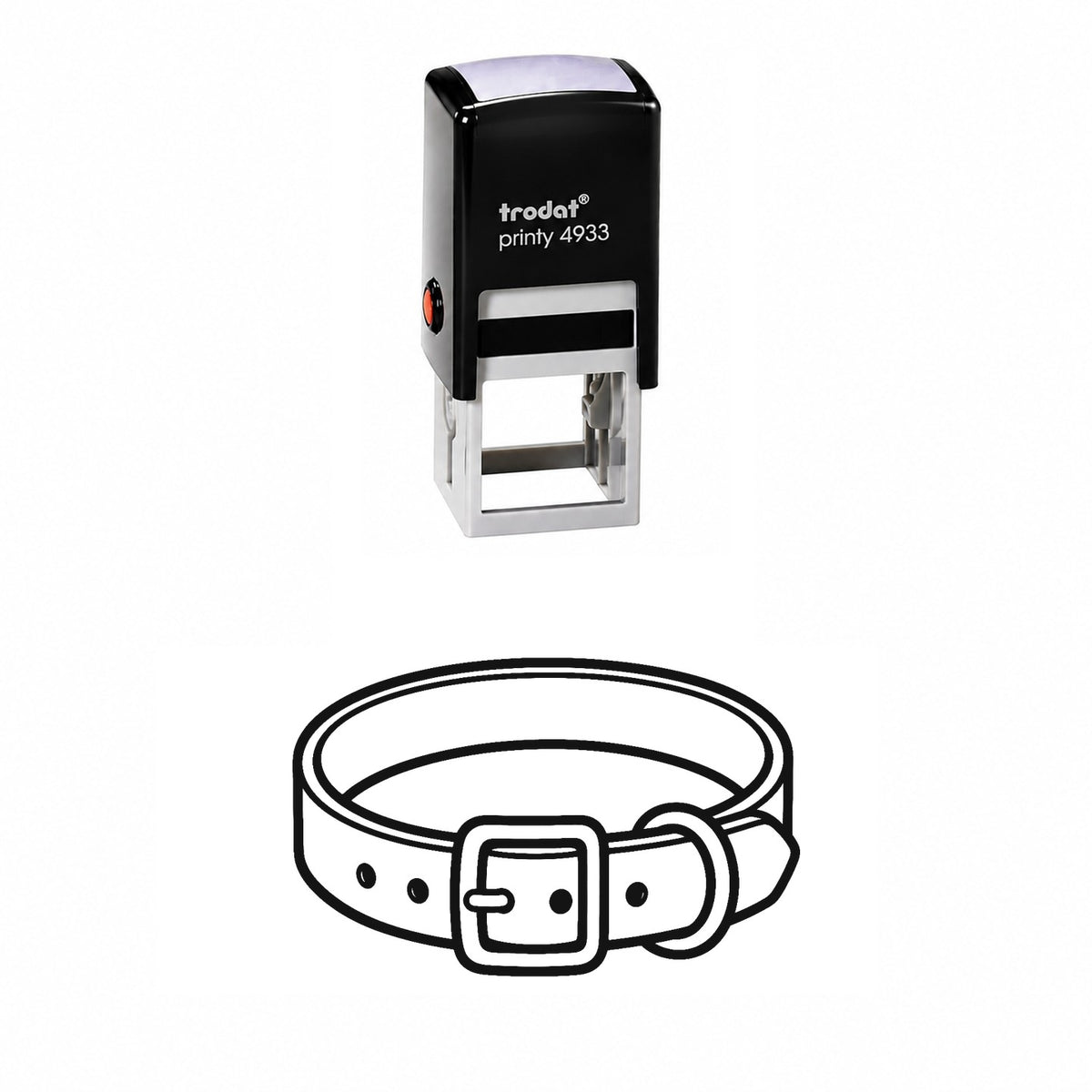Dog Collar Self-Inking Stamp