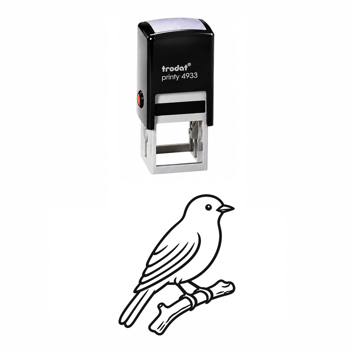 Bird Perch Self-Inking Stamp