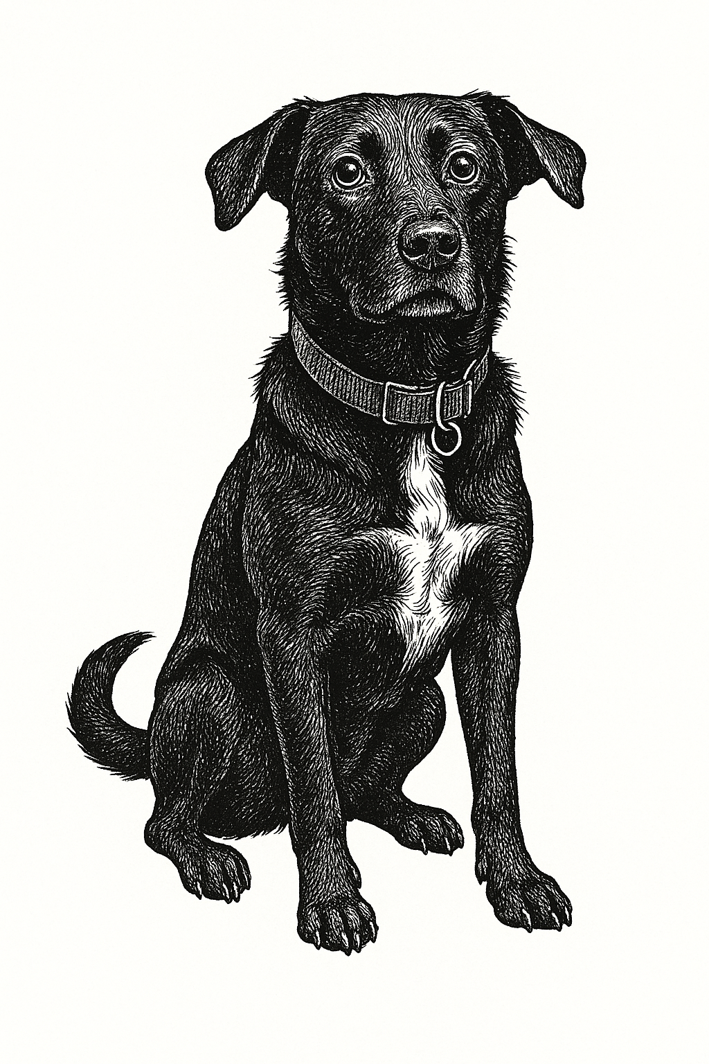 Custom Dog  Rubber Stamp