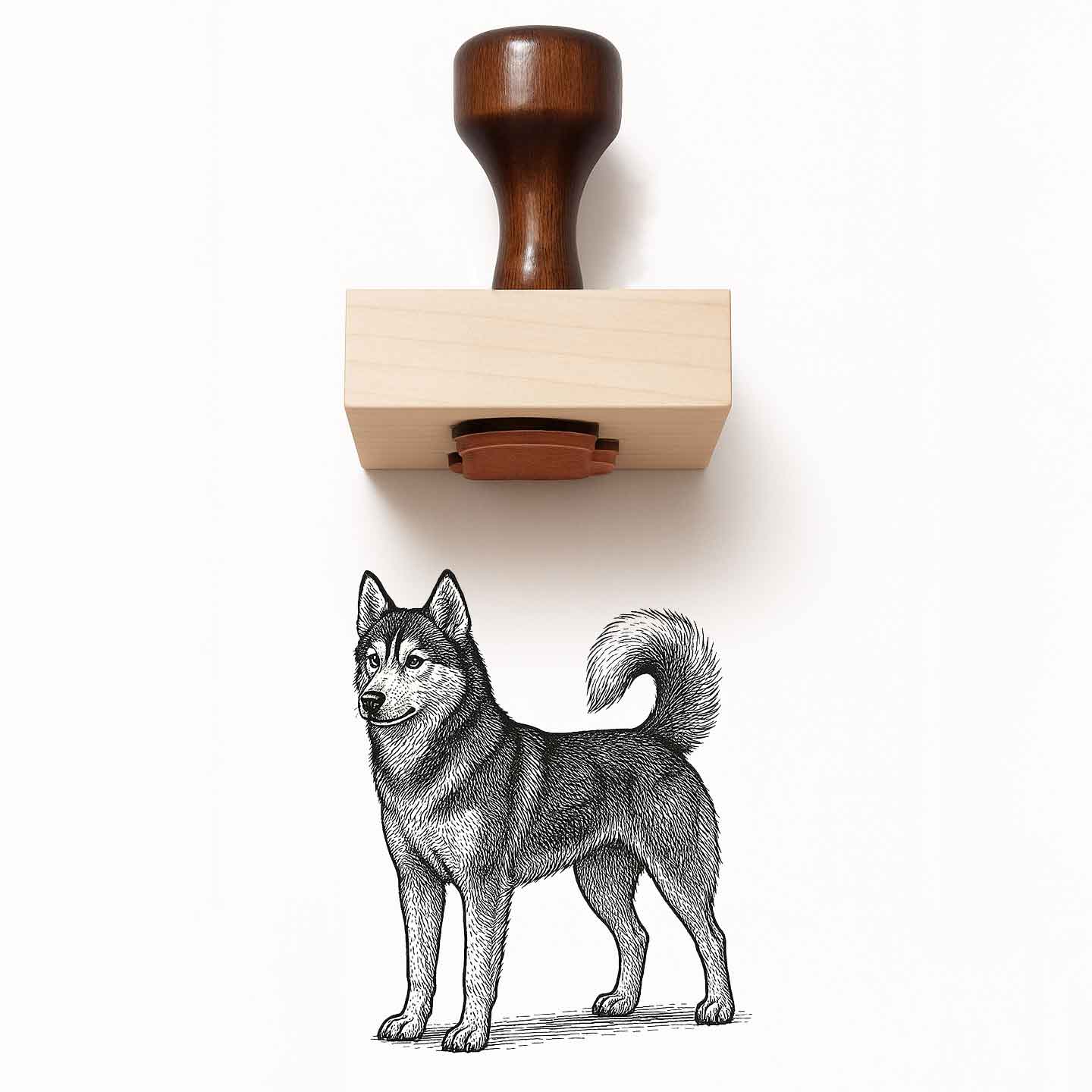 Husky Rubber Stamp