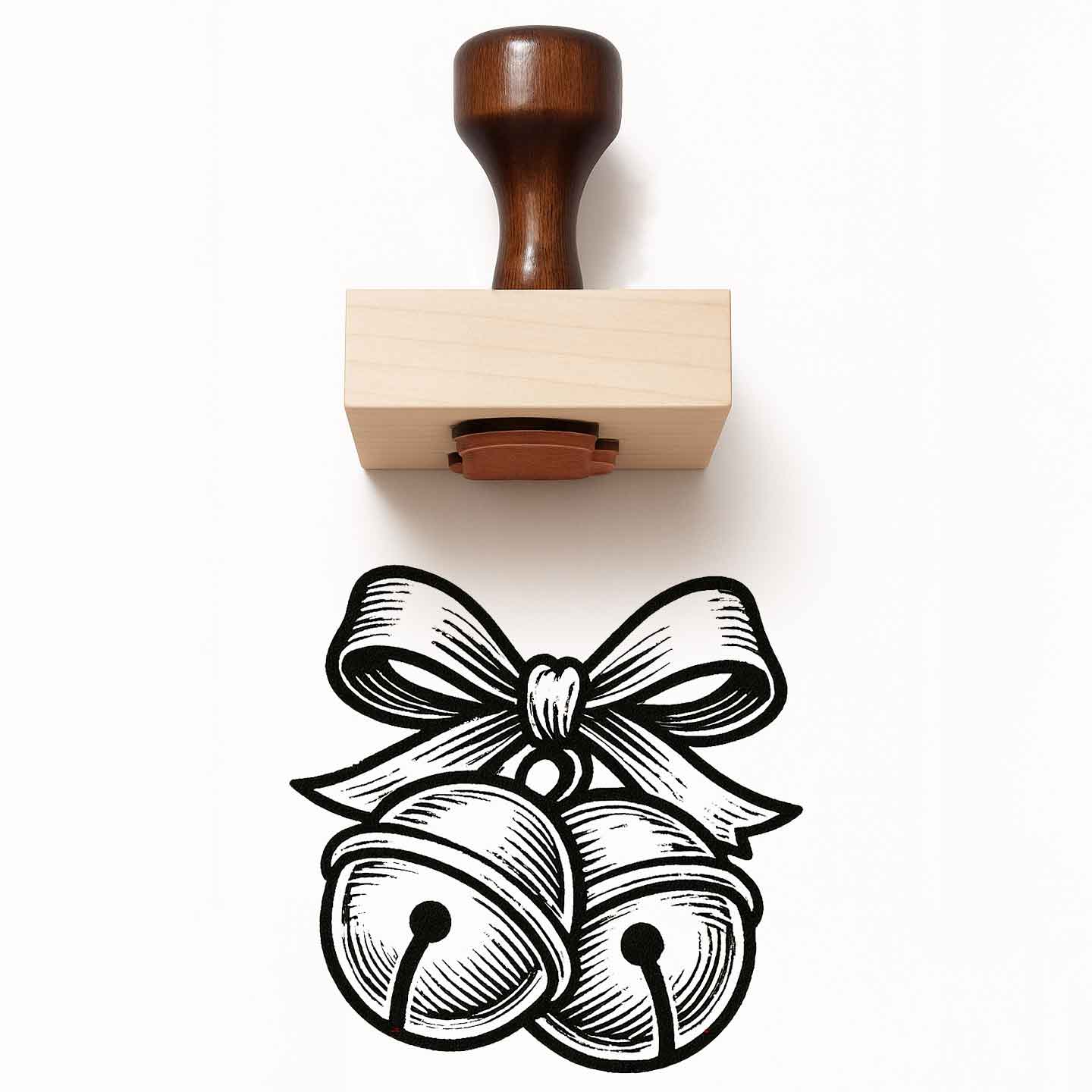Jingle Bells Rubber Stamp