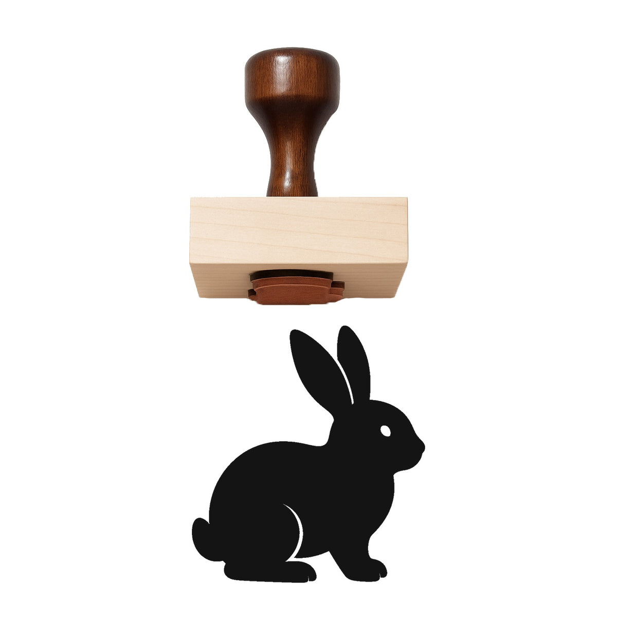 Rabbit Rubber Stamp