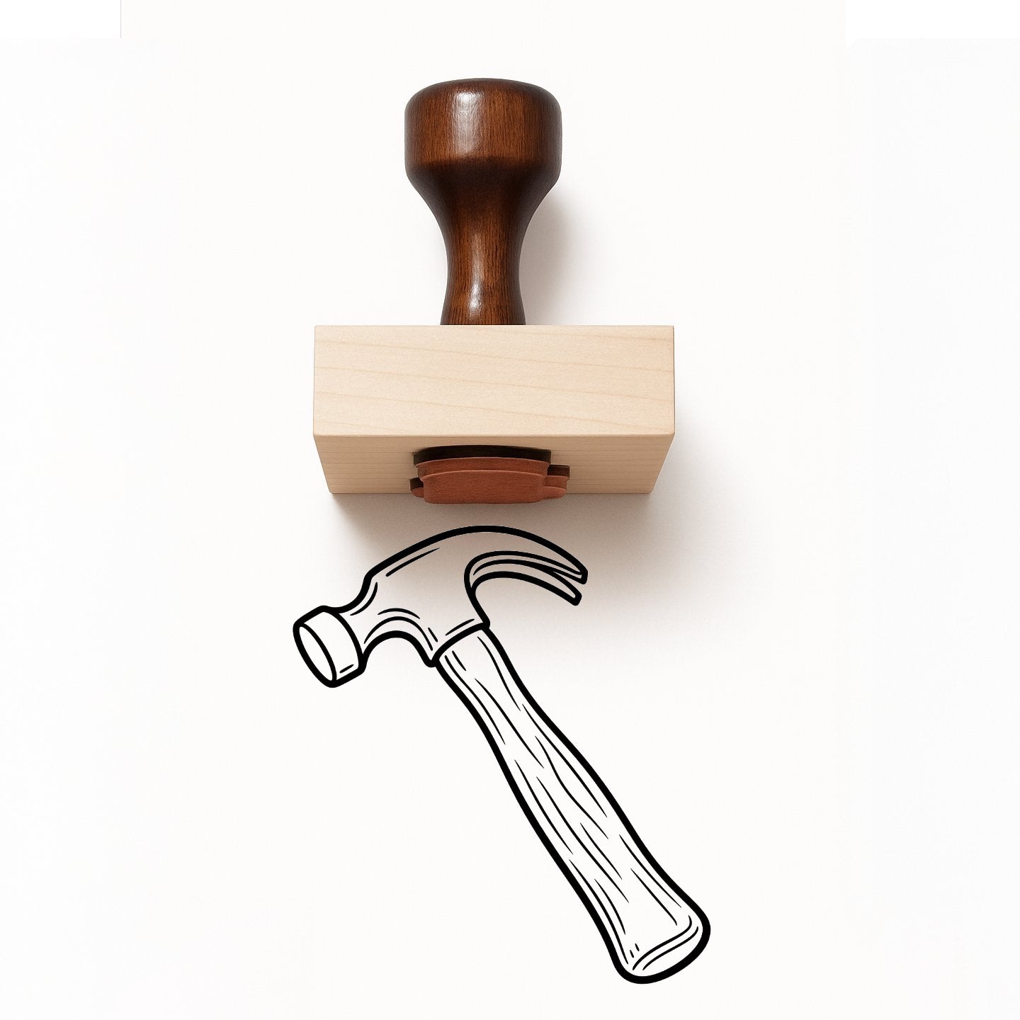 Hammer Rubber Stamp