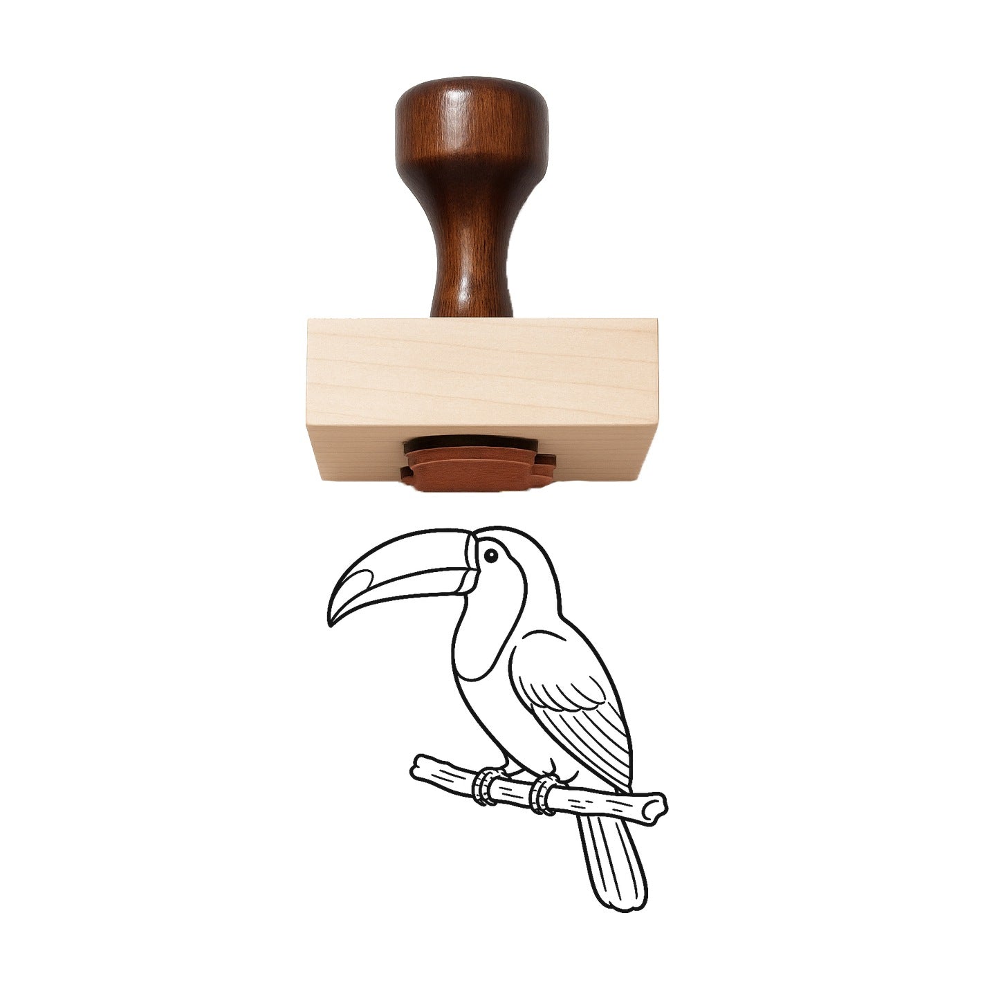 Toucan Rubber Stamp