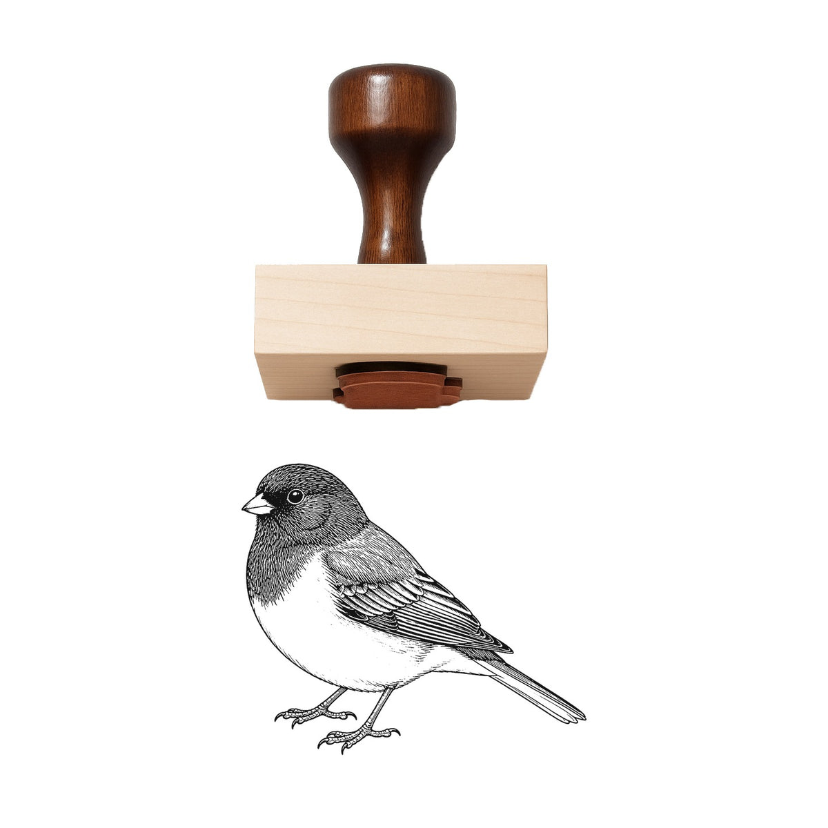 Dark-eyed Junco Rubber Stamp