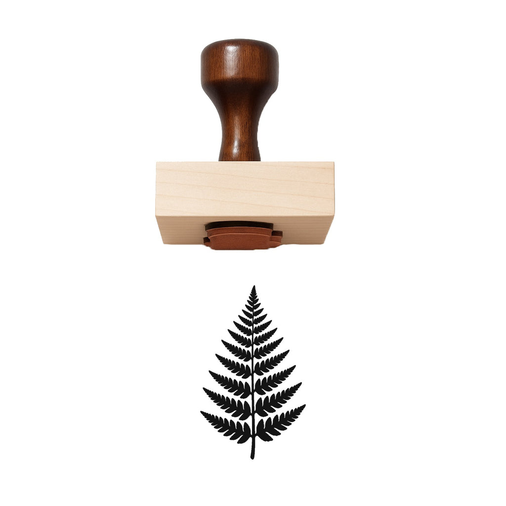 Fern Frond Rubber Stamp