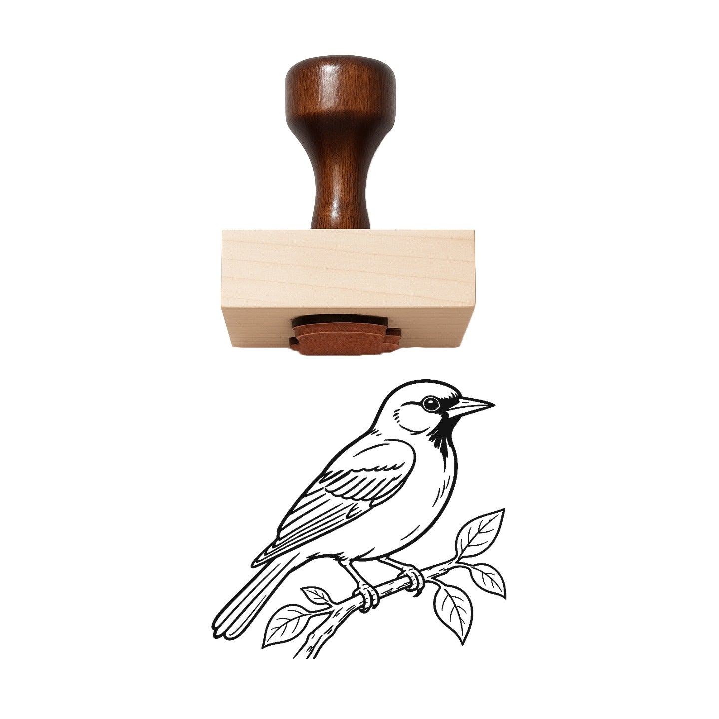 Baltimore Oriole Rubber Stamp