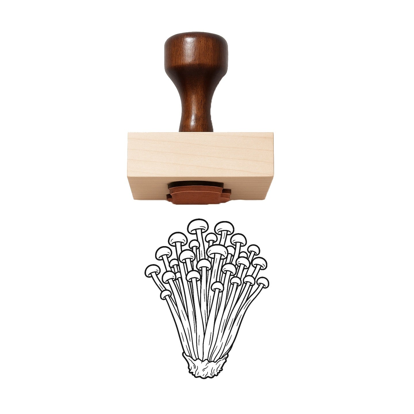 Enoki Rubber Stamp