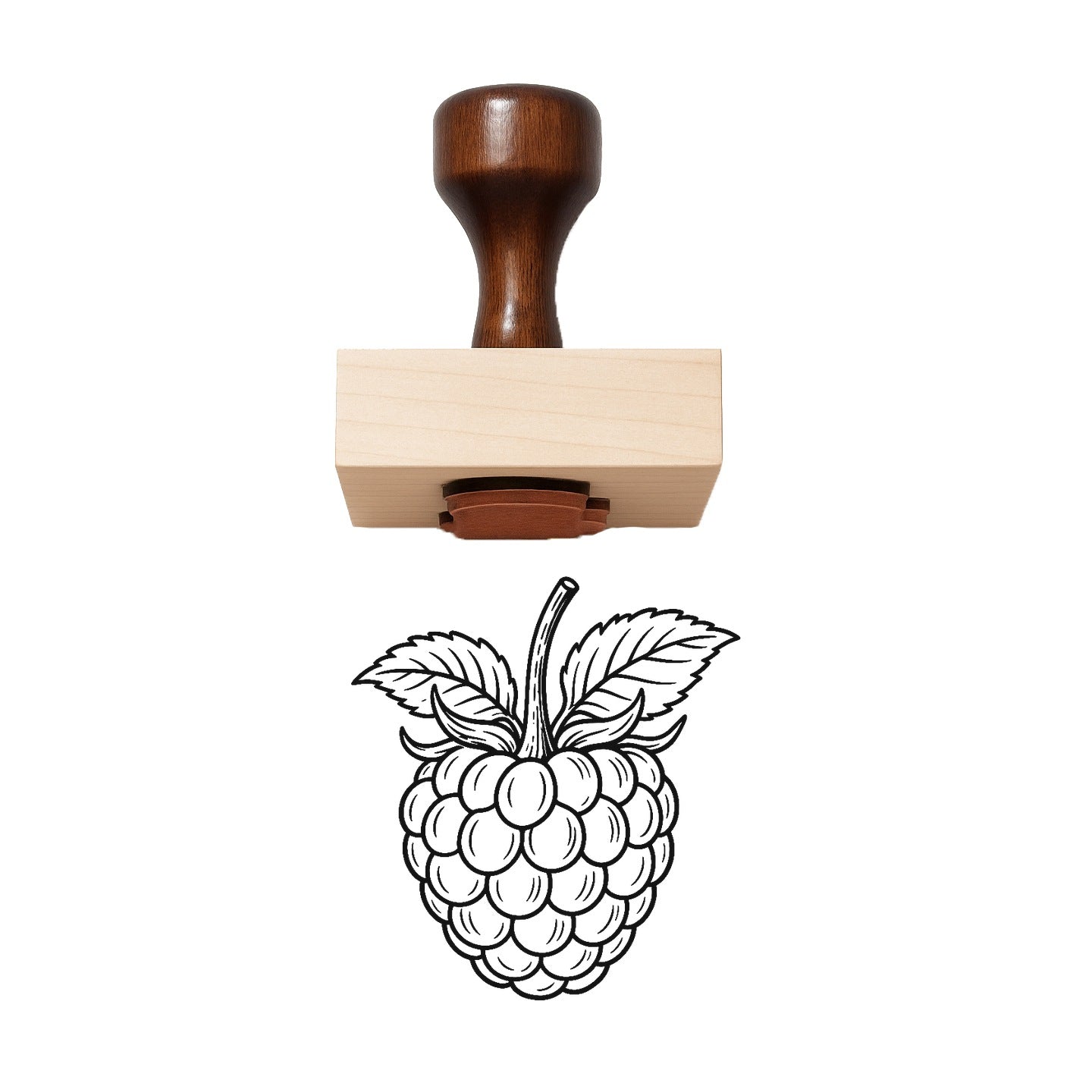 Raspberry Rubber Stamp