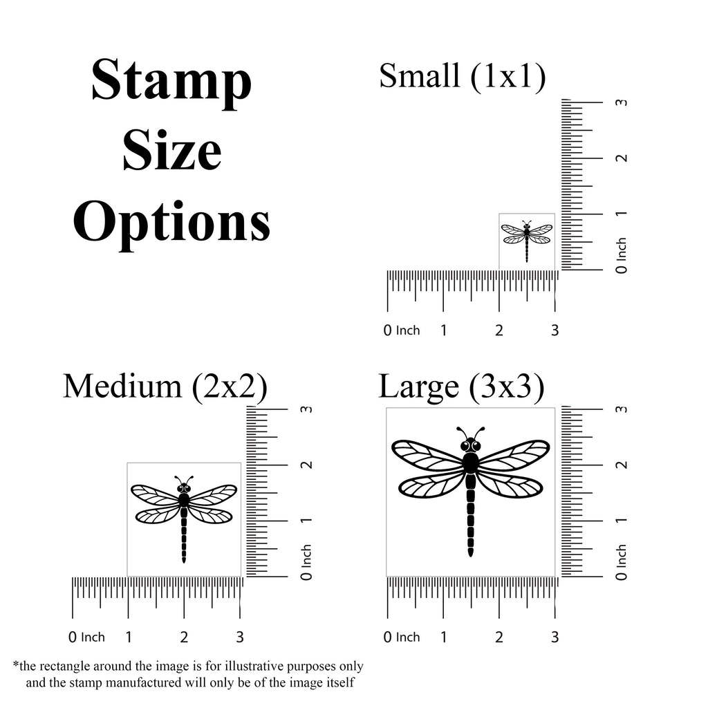 Dragonfly Rubber Stamp