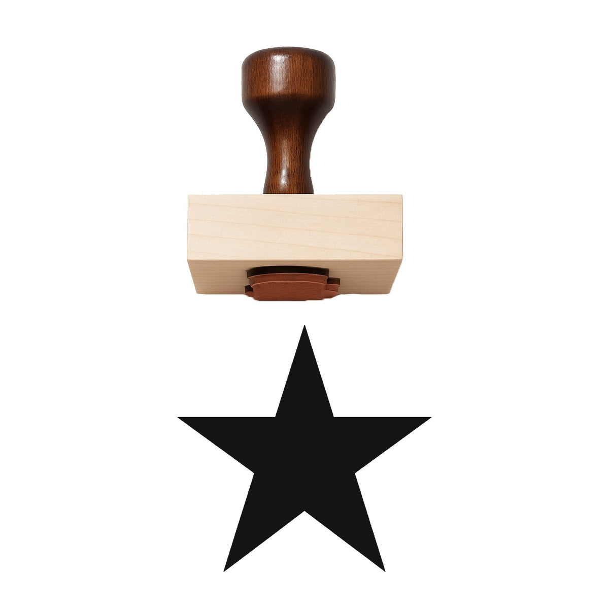Star Rubber Stamp