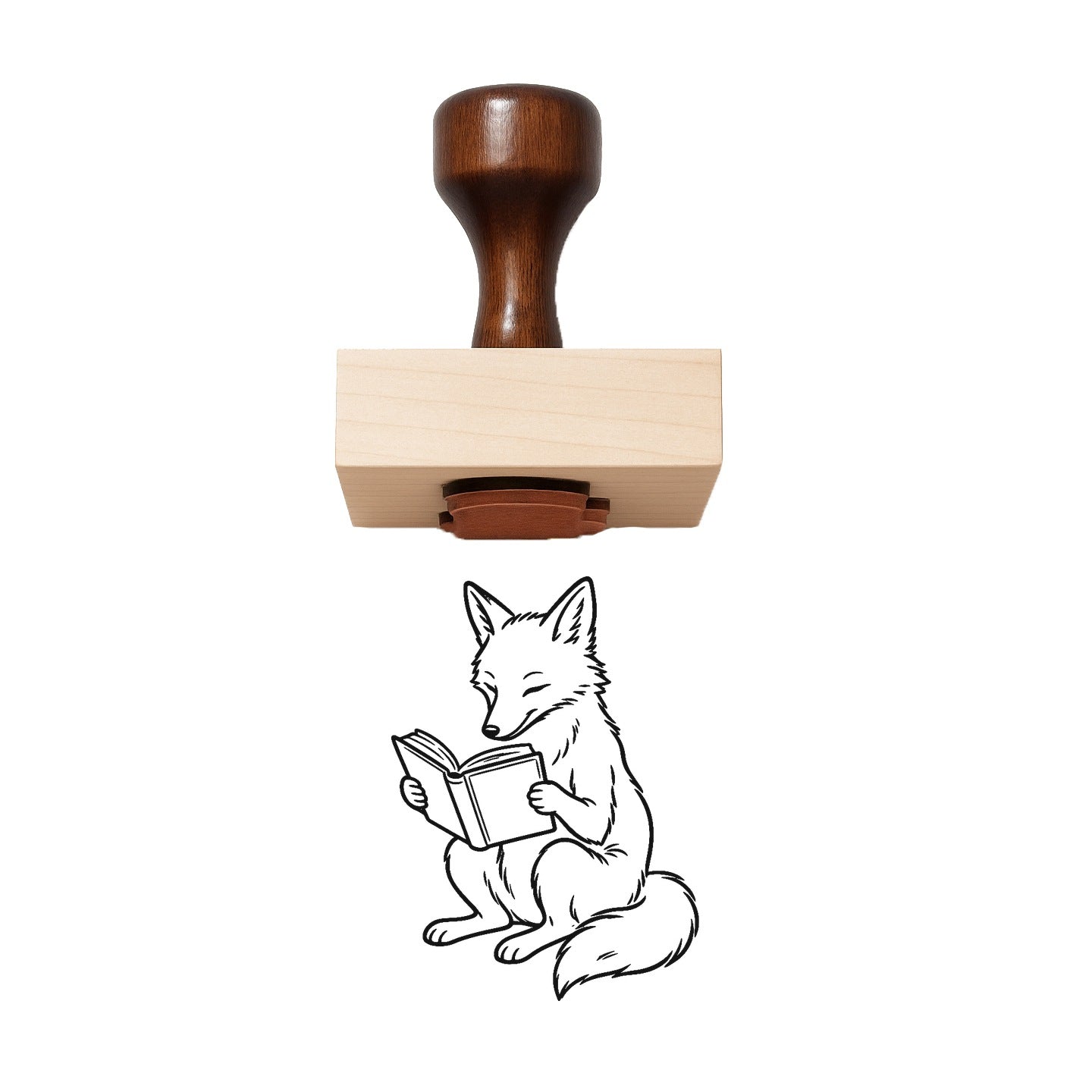 Open Journal Rubber Stamp
