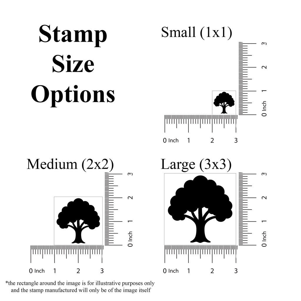 Tree Rubber Stamp
