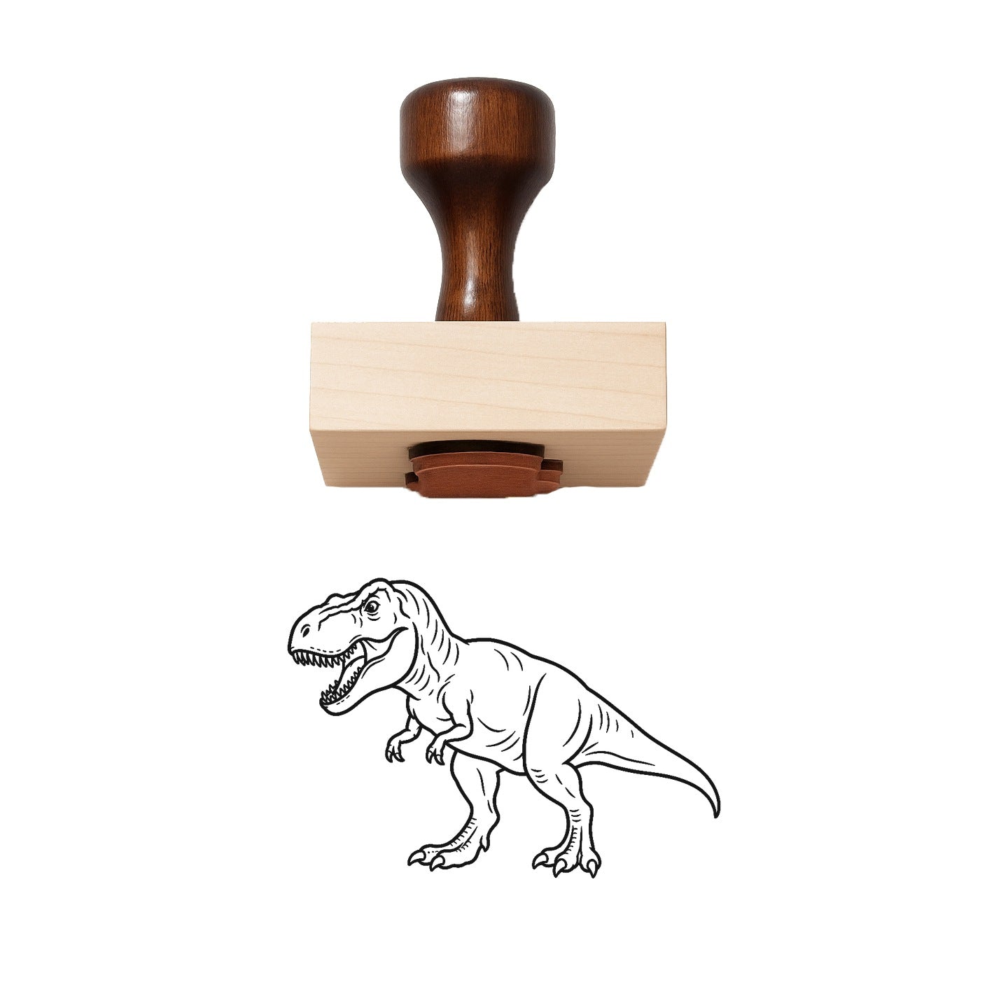 Tyrannosaurus Rex Rubber Stamp