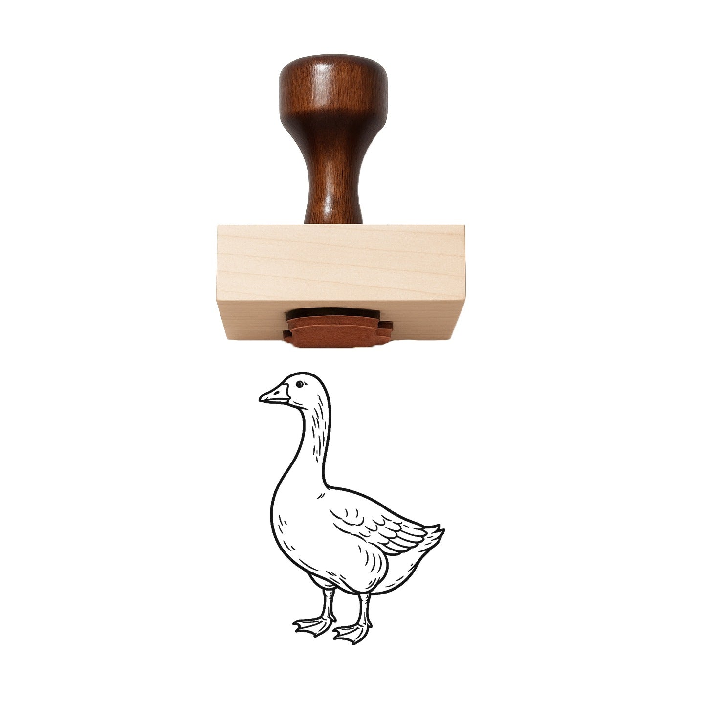 Goose Rubber Stamp