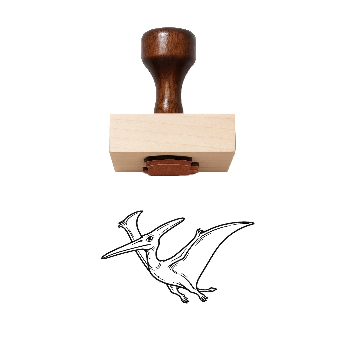 Pteranodon Rubber Stamp