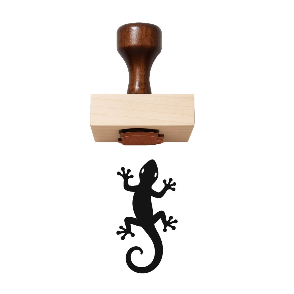 Lizard Rubber Stamp