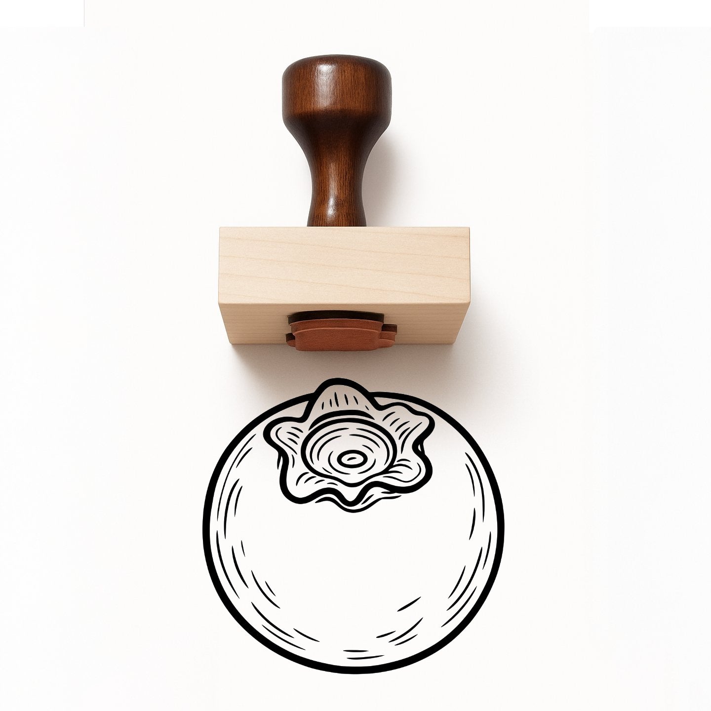 Blueberry Rubber Stamp