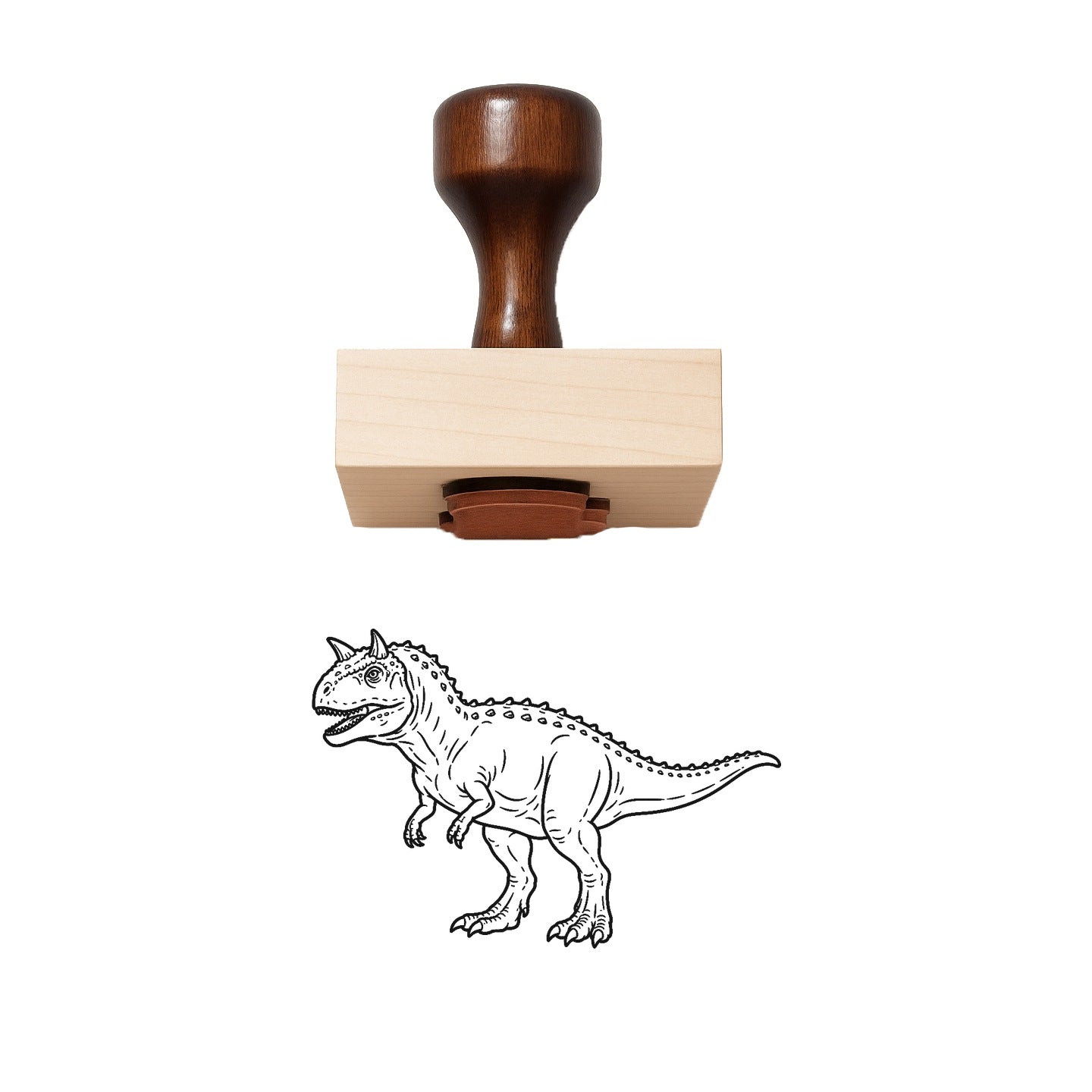 Carnotaurus Rubber Stamp