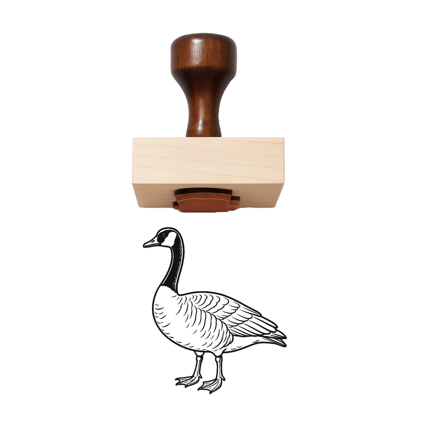 Canada Goose Rubber Stamp